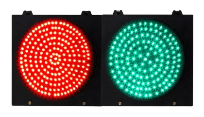 Energy Saving Ryg Traffic Control Lights / Led Traffic Signal