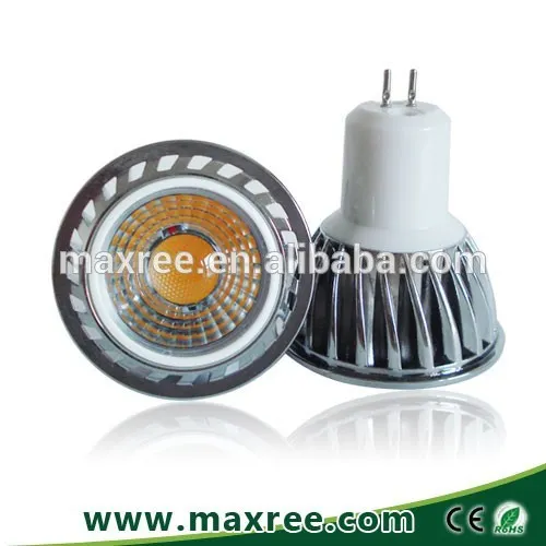 Led light downlight 3w/5w GU5.3 bulb wholesale 3 years warranty cob led downlight, high power dimmable 5w cob led downlight