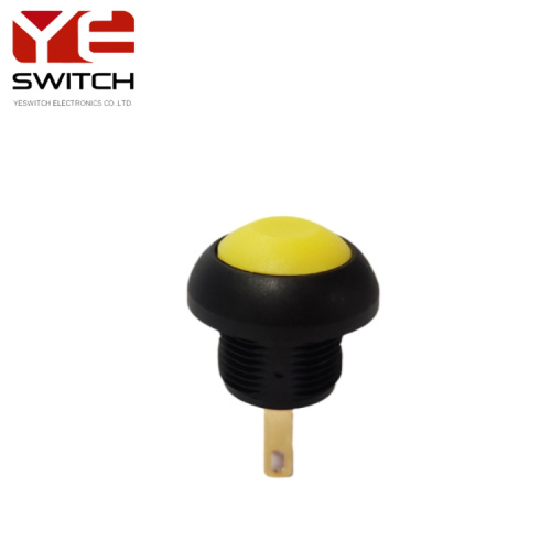 Jawitch 12mm IP67 Automotive Switch met gele dop