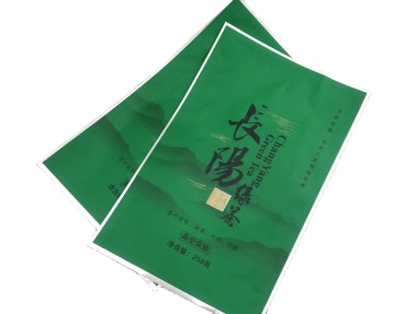 Custom Vacuum Tea Packaging Bags with Color Options