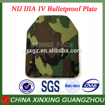 NIJ III IV Level Bulletproof Plate Anti-ballistic Ceramic Plate with testing report