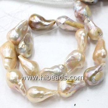 wholesale irregular freshwater pearls beads strand IPS0048