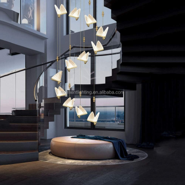 Modern Butterfly Shape Chandeliers for Home - Customizable Pendant Lamps for Kitchen, Dining, Living Room, Bedroom