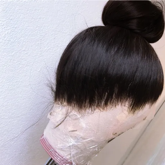 Hd Full 360 Lace Frontal Wig Raw Mink Brazilian Virgin Human Hair Transparent Swiss Lace Front Wig Natural Human Hair Wig Vendor