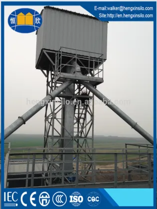 Tic-tac frame of grain storage silo