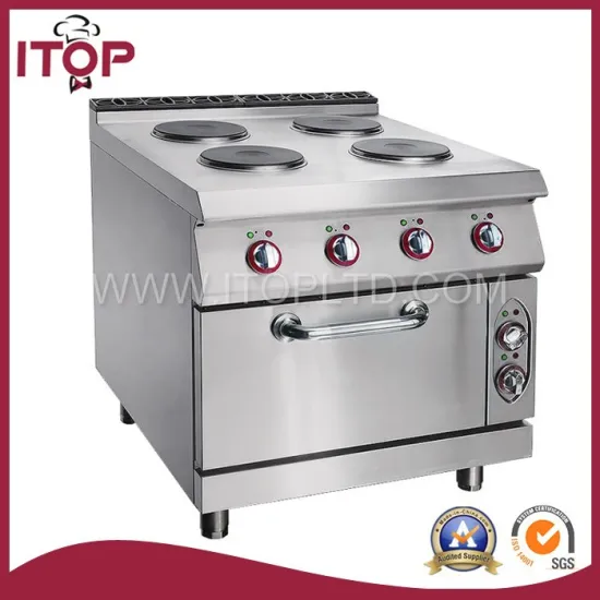 XR900-TT Electric 4-Hot Plates Range