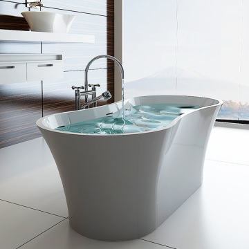 Contemporary Grey Freestanding Bathtubs for Your Italian Bathroom