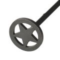 Star shape bbq branding iron