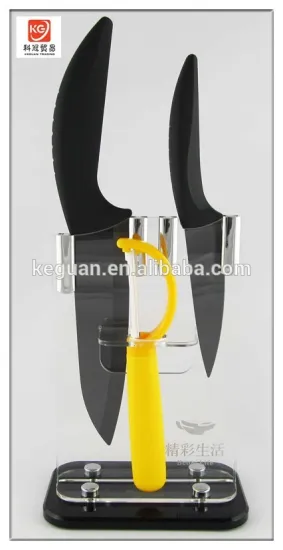 CT-68 High quality new design TPR handle ceramic knife