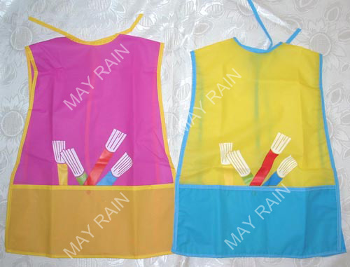 Children Pvc Drawing Apron