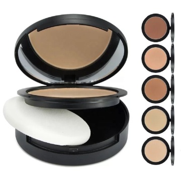 Long Lasting Natural Powder Foundation with Mirror & Sponge Puff - Wholesale