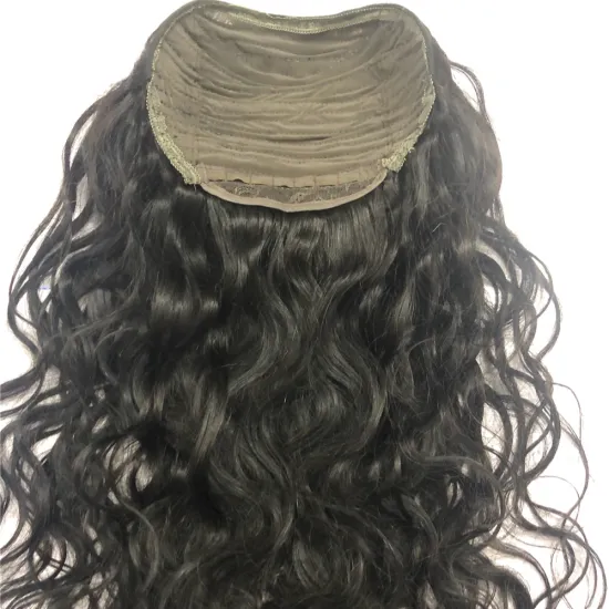 Unprocessed Natural Human Hair Ponytail Extensions & Wigs