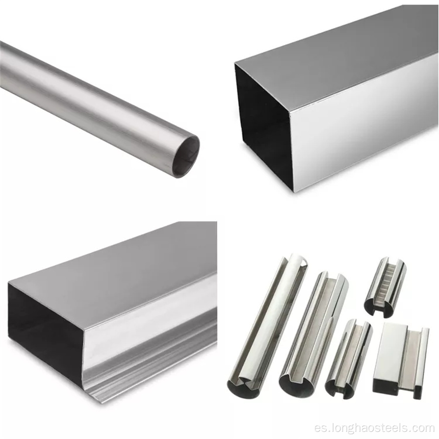 Tubos de acero inoxidable rectangular inox cuadrado