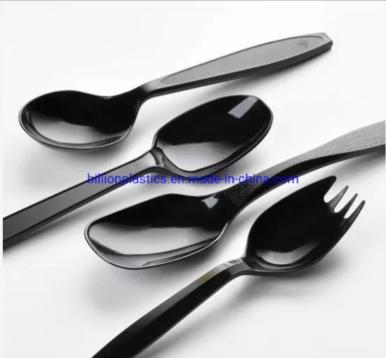 Hot Sell Plastic PP Cutlery Spoons Forks Set