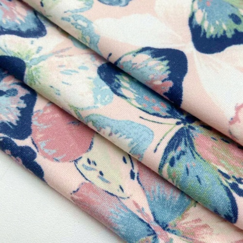 Poliester Spandex DTY szczotkowane dzianiny Drukuj DBP
