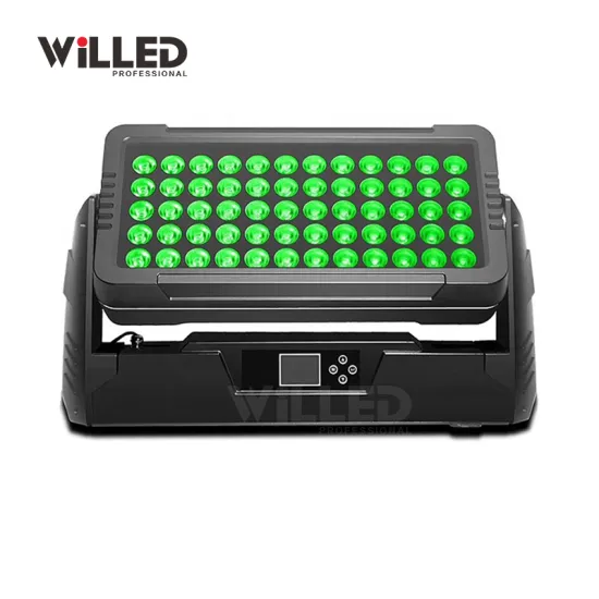 IP65 Waterproof SGM P5 LED Wash Stage Light - 60x10W RGBAW UV 6-in-1 Outdoor Led Bar Wall Washer Light