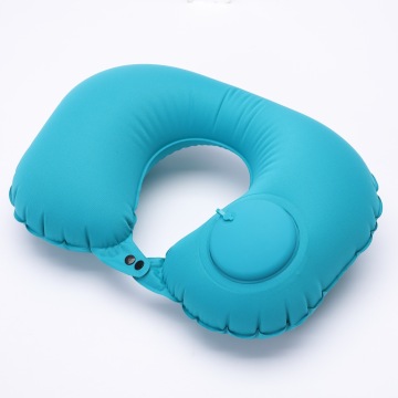 Auto-Inflating TPU U-Shaped Foldable Neck Pillow for Travel