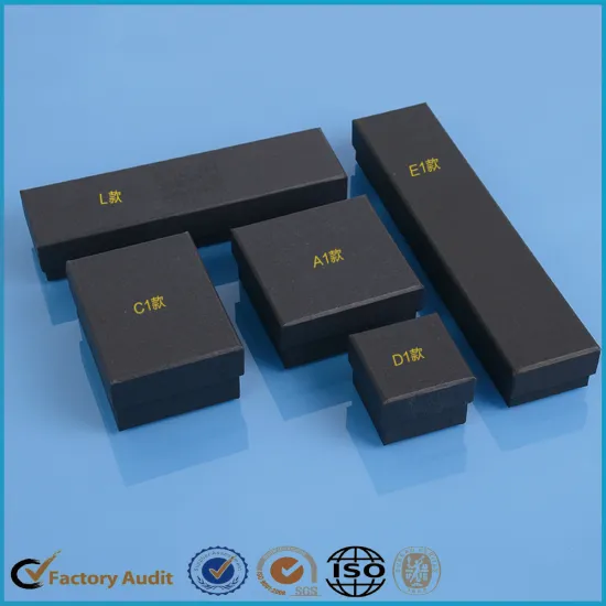 Paper Jewelry Packaging Box Custom Logo