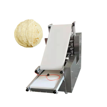 Máquina de fabricação automática de roti automática de alta qualidade: prensa de pizza, sheeter de massa de pele, pão pita, fabricante de roti, invólucro de tortilha