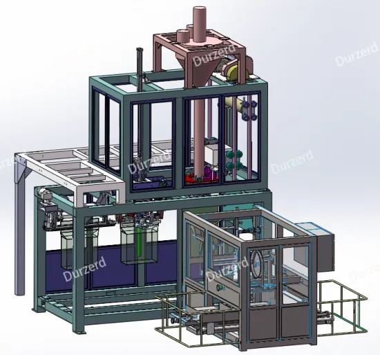 Automatic Bottom Up Filler For 25kg Powder