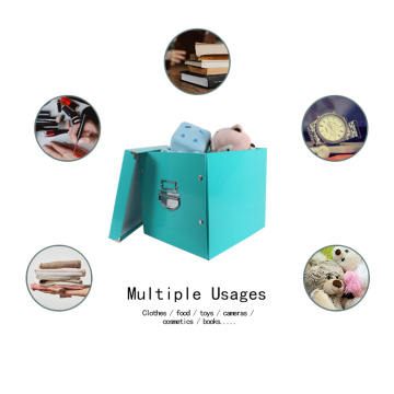 APEX Book Shoe Toys Storage Bins With Handle