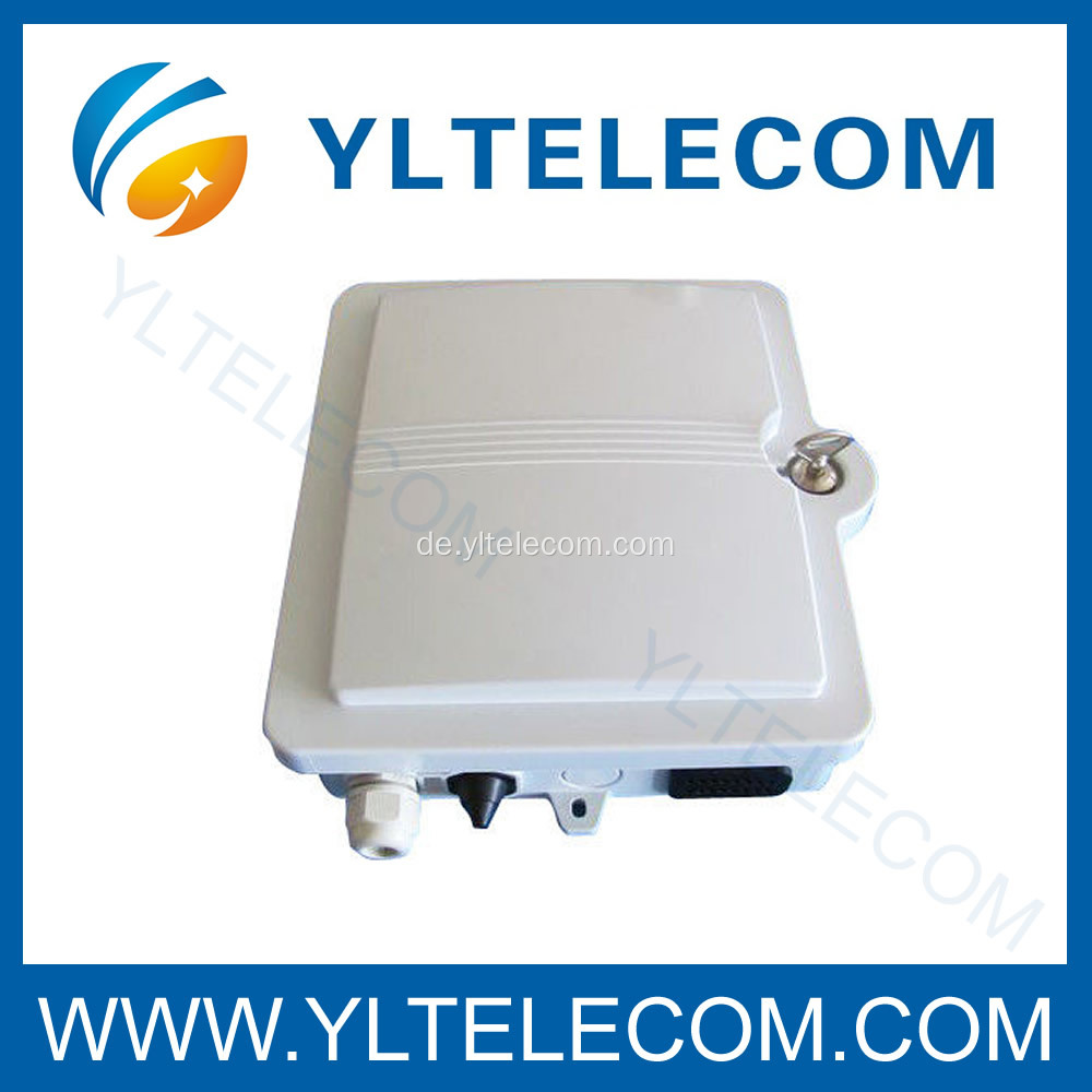 12 Core FTTH Outdoor Fiber Optic Terminal Box mit Schloss