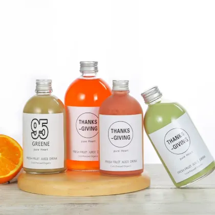 Kombucha Boston Glass Bottle