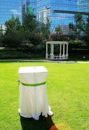 beautiful comfortable touched and friendly artificial grass for wedding