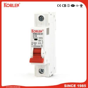 Miniature Circuit Breaker 3KA 63A SEMKO KNB2-63 1P