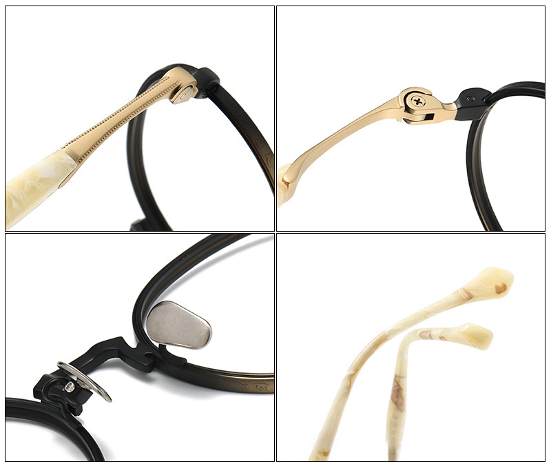 Titanium Frame Glasses with UV Protection