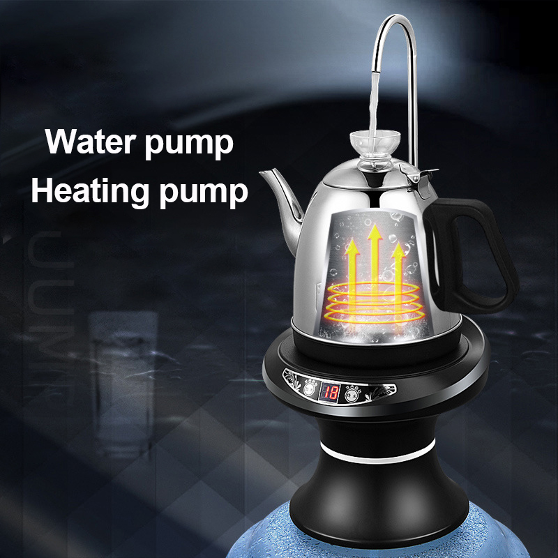 220v Heating Water Dispenser Mini Electric Water Pump Bottled Drinking
