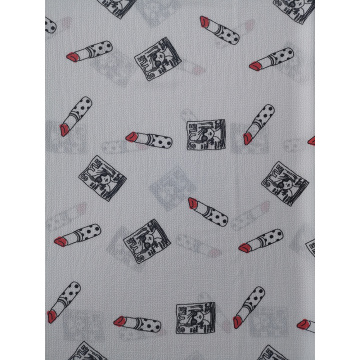 Interest Polyester Bubble Chiffon Printing Fabric