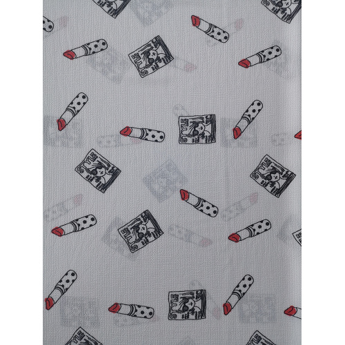 Interest Polyester Bubble Chiffon Printing Fabric