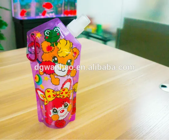 customized shape stand up bags with spout