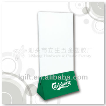 Plastic Menu Holder for promotion