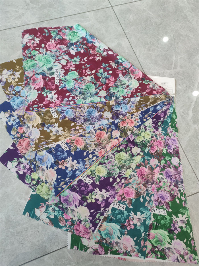Digital Printed Thin Velvet Fabric Digital Printed Thin Velvet Fabric