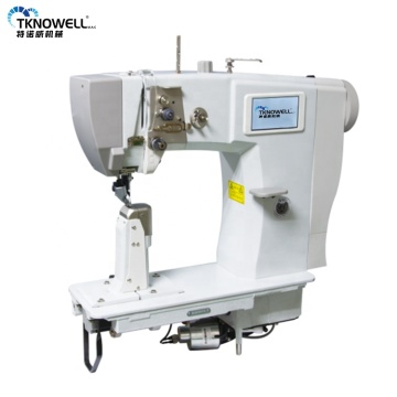  Heavy Duty Computerized Single Double Needle Leather Sport Shoe Making Post Bed Sewing Machine