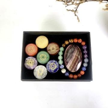 Wholesale 7 Chakra Healing Stone Crystal Gift Sets