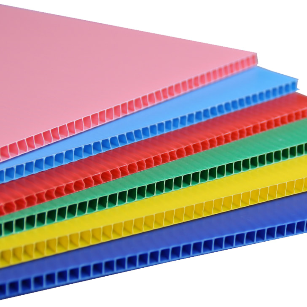 Настраиваемый полый лист PP для разнообразных отраслей промышленности