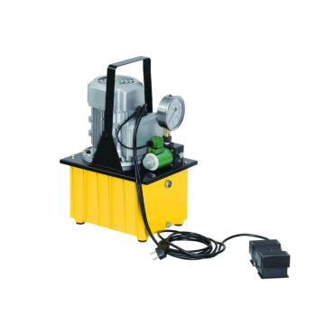 Portable Power Pack: Single-Action Electric Motor Hydraulic Pump with 10,000 PSI Pressure and Remote Control