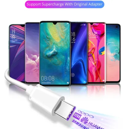 5A Super Fast Charging Cable for Huawei Type C and Android Phones