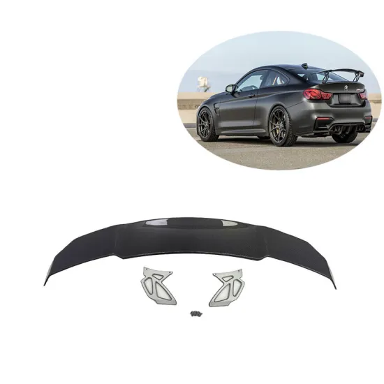 Carbon Fiber Rear Wing Spoiler for BMW F8X M3 M4 M2: F80 M3 GTS V Style GT Wing