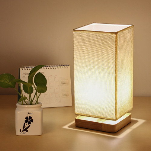 Japanischer Stil minimalistischer moderner Nachttischtischlampe