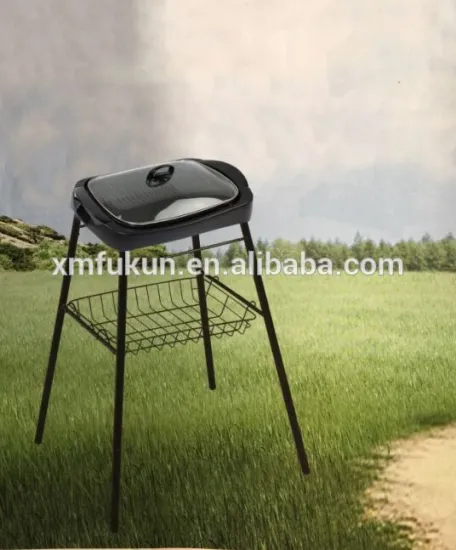 Hot Sale Detachable Glass Lid Bbq Grill with GS