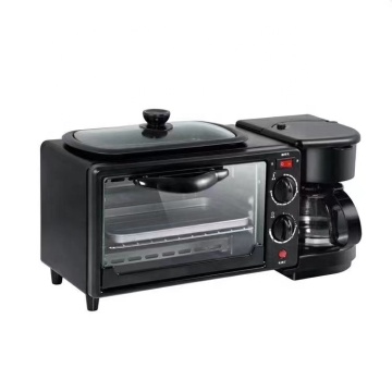 3-in-1 Kitchen Oven: Egg Tart, Bread, and Coffee Maker for Breakfast