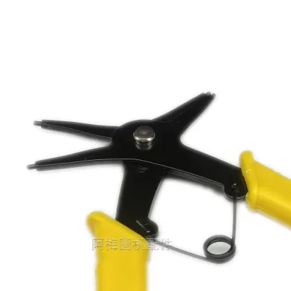 Aluminum disc circlip pliers pointed nose pliers