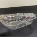 PET Plastic Clear Raspberry Clamshell Punnet for Costco