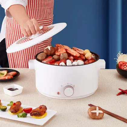 Electric Hot Pot for Shabu Shabu and Home Cooking