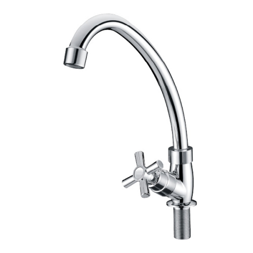 gaobao brand marketing zinc alloy chrome cold kitchen sink tap