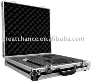 MICROPHONE CASE FOR PICK - &amp; FIT FOAM FOR WIRELESS MICS - FITS MOST MODELS